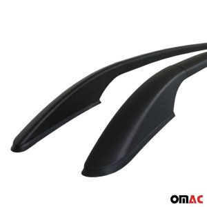 Ford Escape Roof Rails - Omac - Solid (Screw) Alu - Black - '13-'19